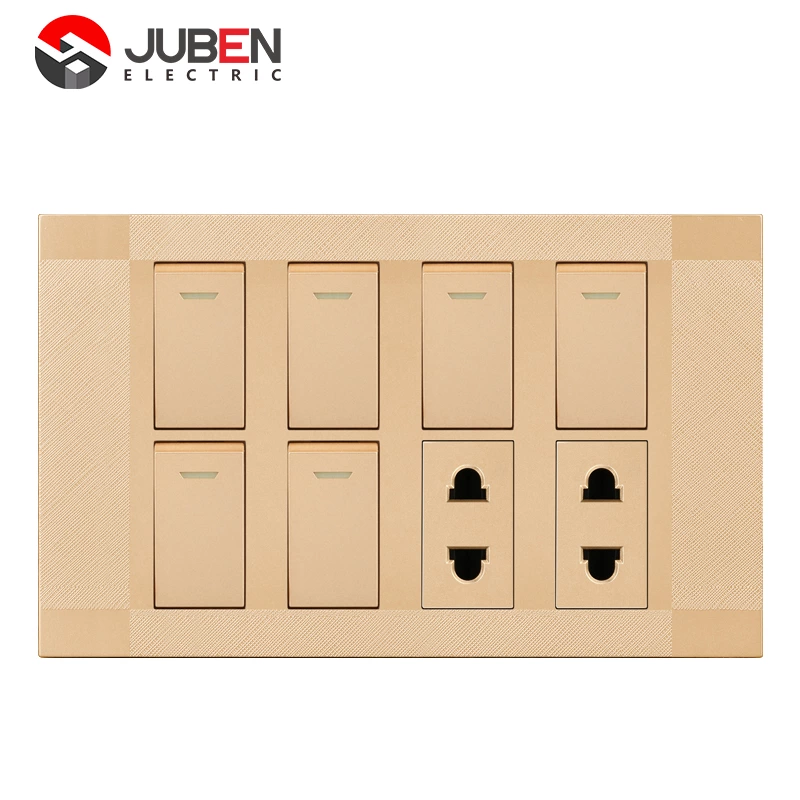 6 GANG+2 SOCKET
