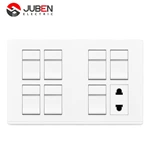 7 GANG + 1 SOCKET