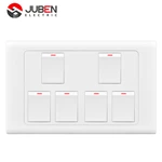 6 GANG 1 WAY SWITCH
