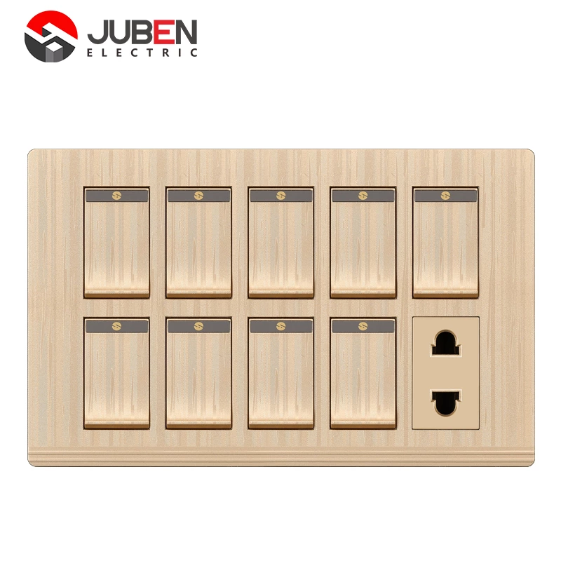 9 GANG + 1 SOCKET