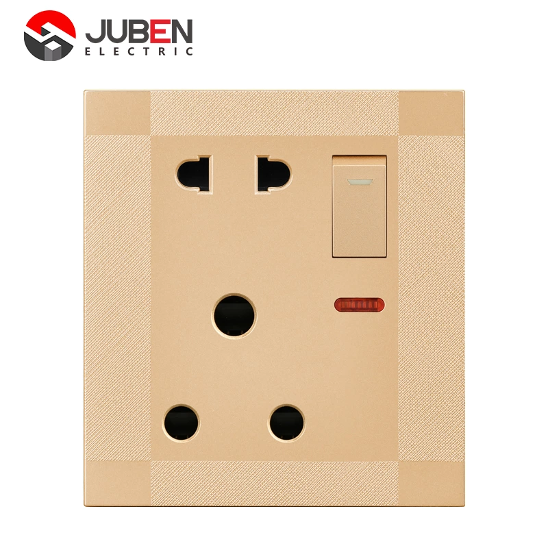 1GANG 2PIN 15A SOCKETWITH INDICATOR