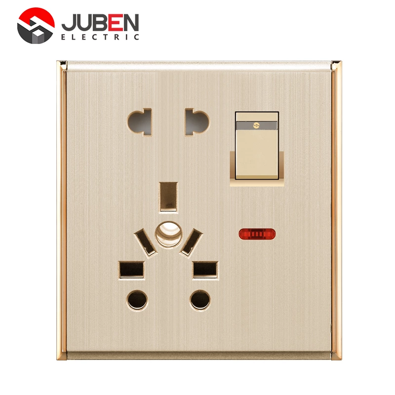 1 GANG UNIVERSAL SOCKET WITH INDICATOR
