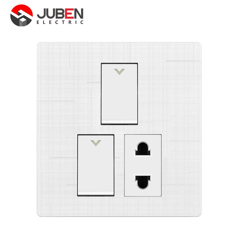 2 GANG + 1 SOCKET