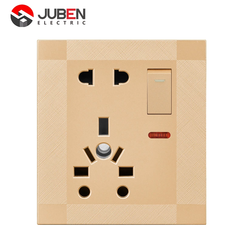 1 GANG UNIVERSAL SOCKET WITH INDICATOR