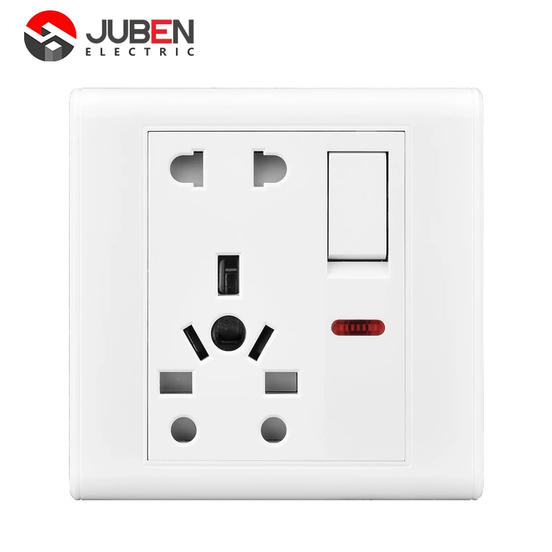 1 GANG UNIVERSAL SOCKET WITH INDICATOR