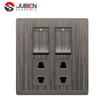 2 GANG + 2 SOCKET