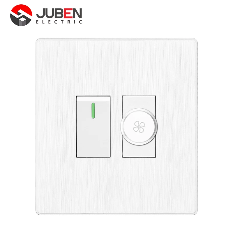 1 GANG + DIMMER WITH FAN