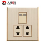 1 GANG + 2 SOCKET