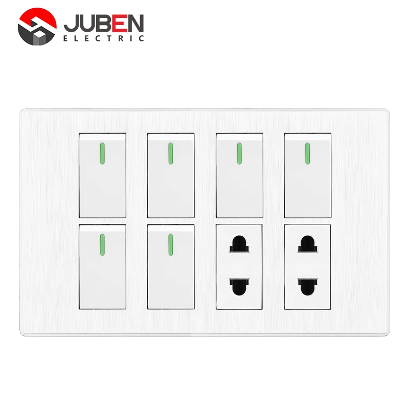 6 GANG+2 SOCKET