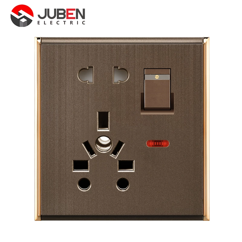 1 GANG UNIVERSAL SOCKET WITH INDICATOR