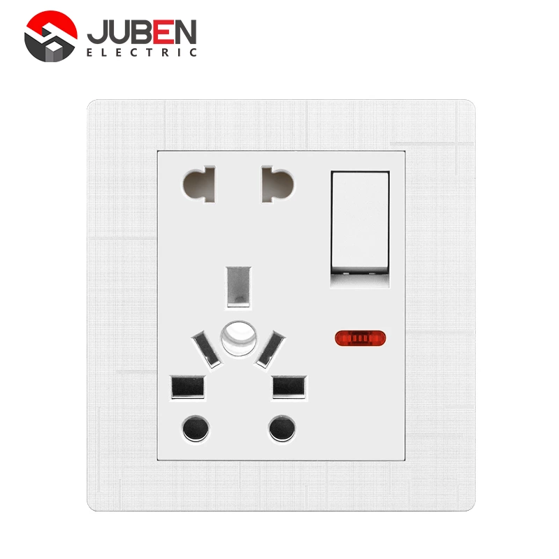 1 GANG UNIVERSAL SOCKET WITH INDICATOR