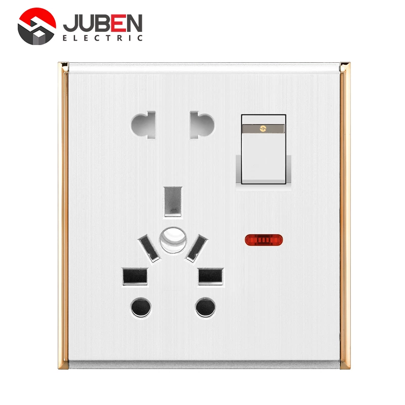 1 GANG UNIVERSAL SOCKET WITH INDICATOR