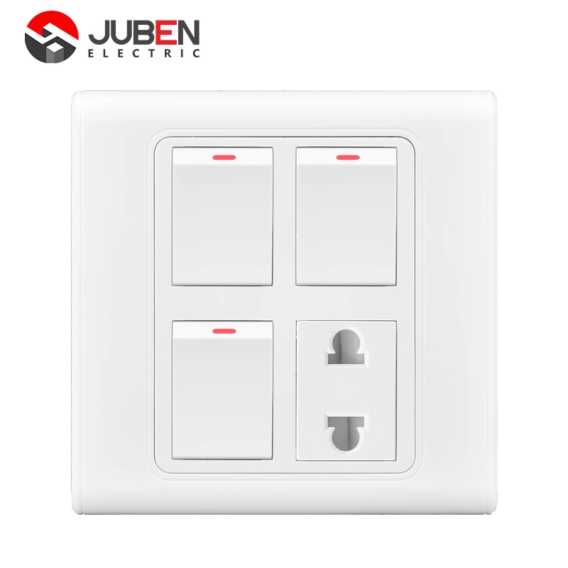 3 GANG 1 SOCKET