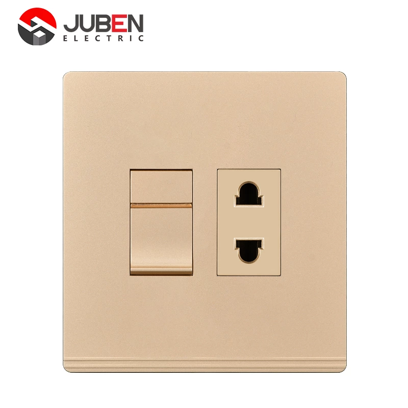 1 GANG + 1 SOCKET