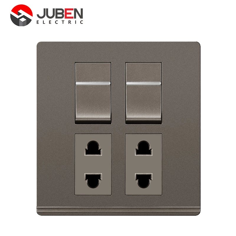 2 GANG + 2 SOCKET