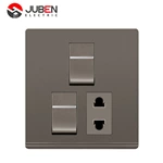 2 GANG + 1 SOCKET