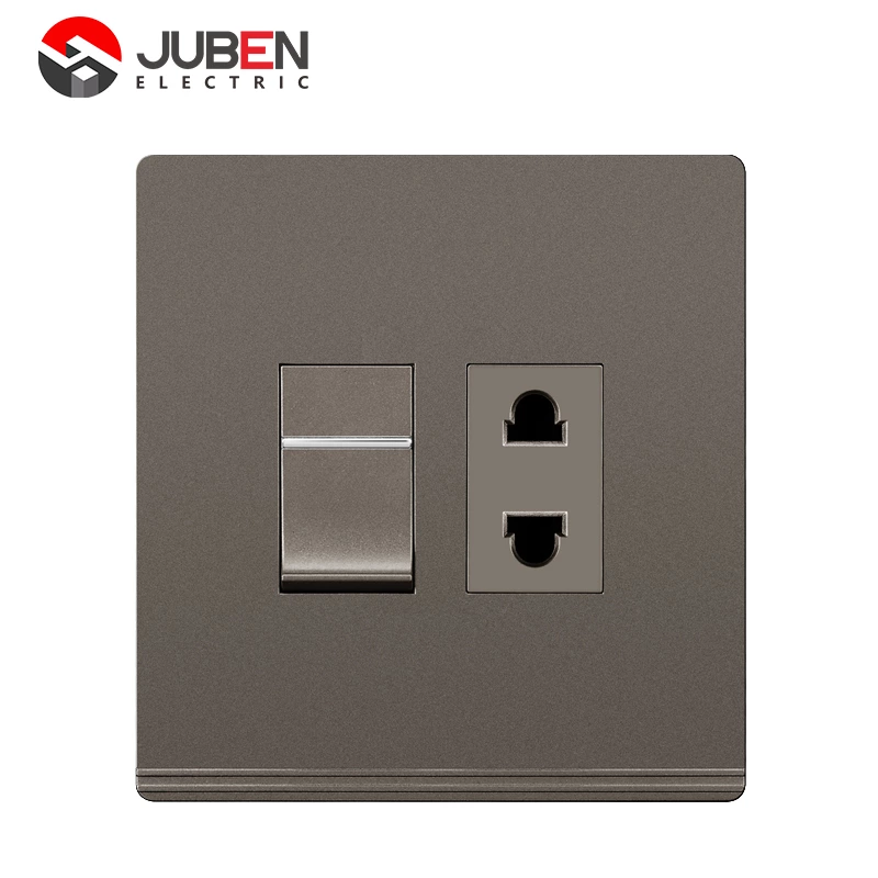 1 GANG + 1 SOCKET