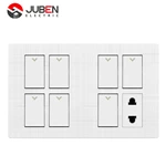 7 GANG + 1 SOCKET