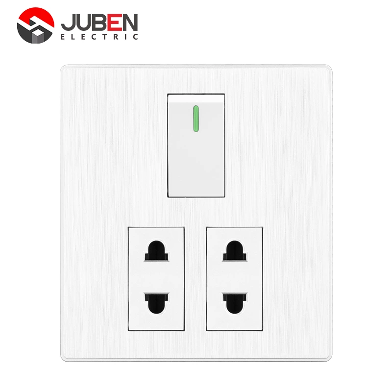 1 GANG + 2 SOCKET