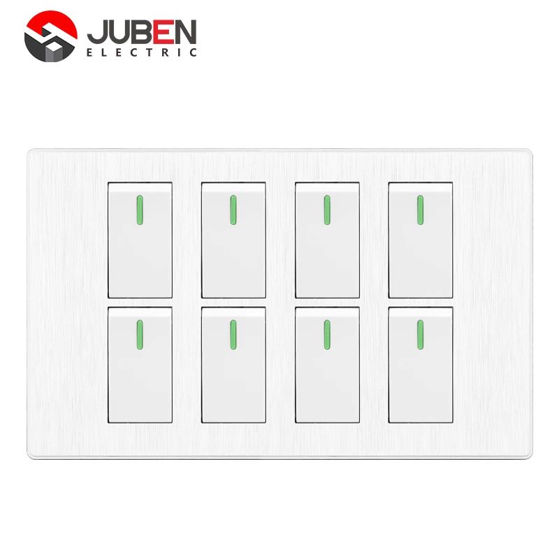 8 GANG 1 WAY SWITCH