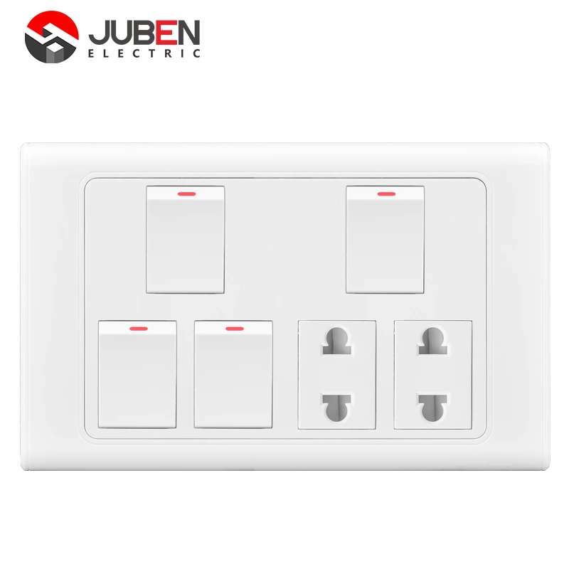 4 GANG+2 SOCKET