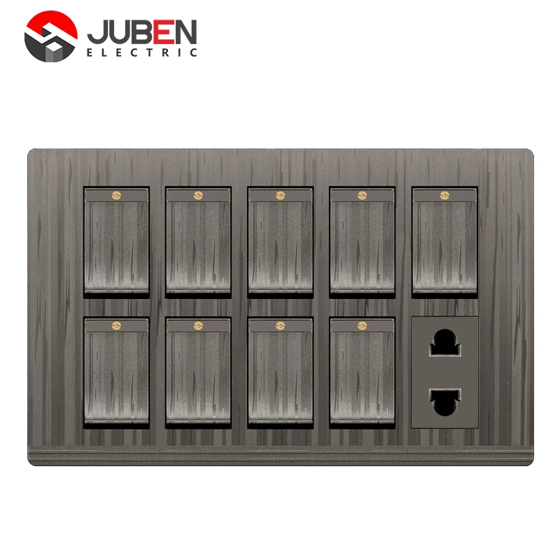 9 GANG + 1 SOCKET