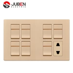 7 GANG + 1 SOCKET