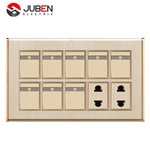 8 GANG + 2 SOCKET