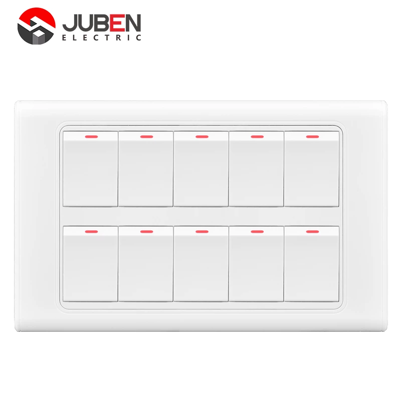 10 GANG 1 WAY SWITCH