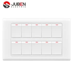 10 GANG 1 WAY SWITCH