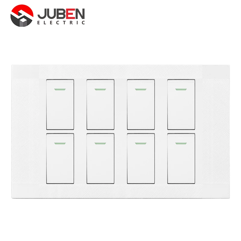 8 GANG 1 WAY SWITCH