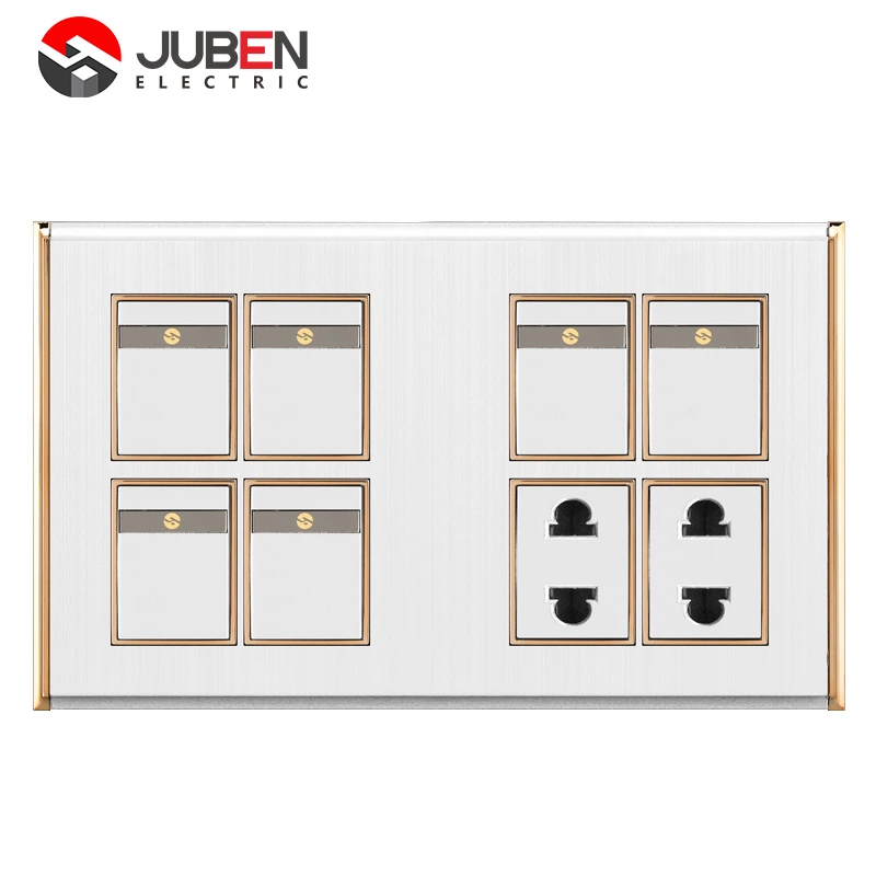 6 GANG+2 SOCKET