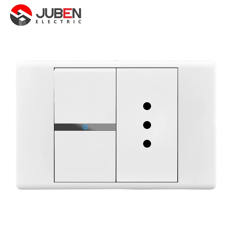 1 GANG 1 WAY SWITCH ITALIAN SOCKET