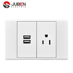 3 POLE SOCKET 2.1A 2USB SOCKET