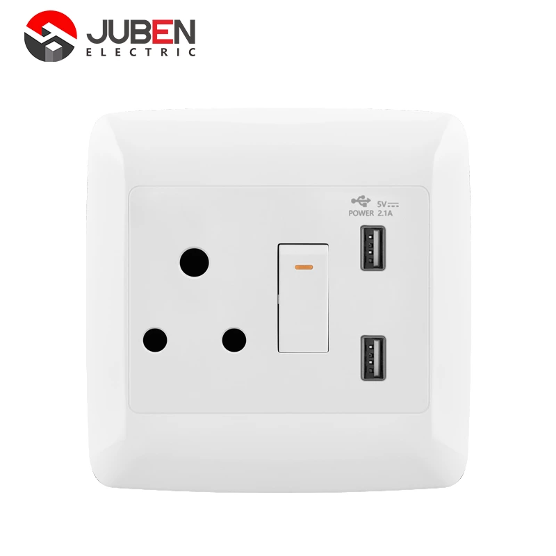 1 GANG 16A SOCKET 2 USB