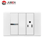1 GANG 1 WAY SWITCH   3 POLE SOCKET
