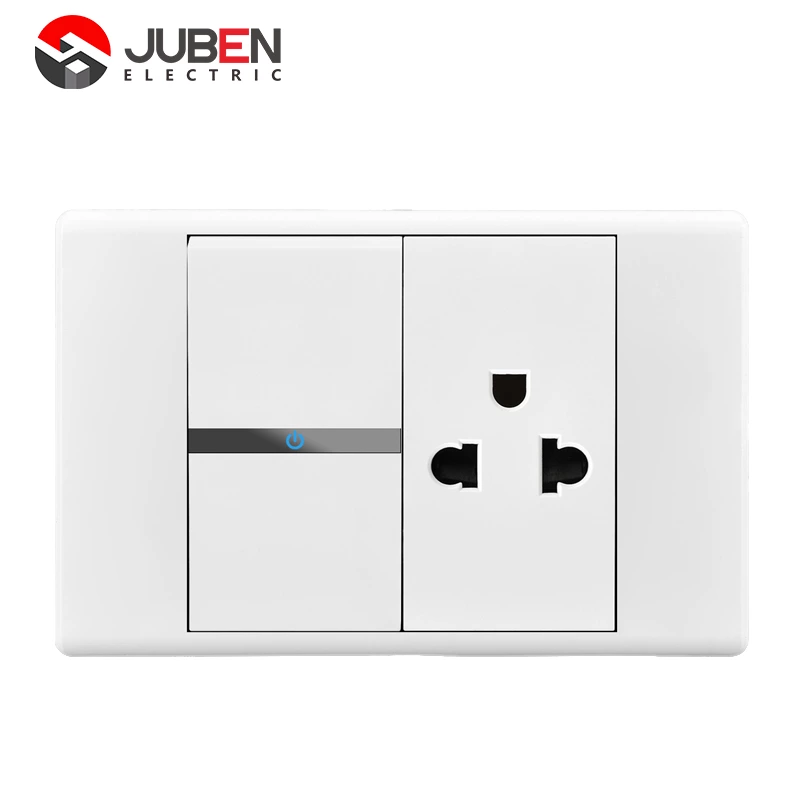 1 GANG 2 WAY SWITCH 1 THAILAND 3 POLE SOCKET