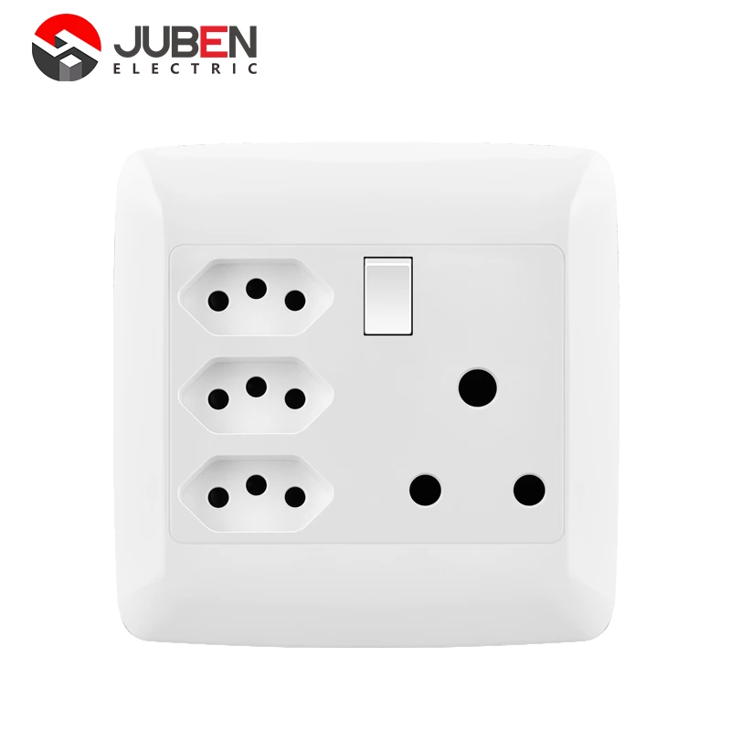 1 GANG  3 BRAZIL  16A SOCKET