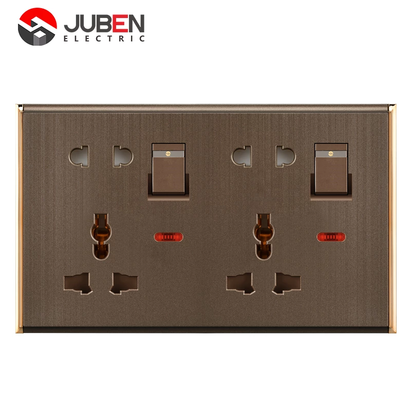 2 GANG DOUBLE 5 PIN SOCKET INDICATOR