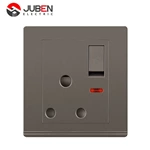 1 GANG + 15A SOCKETWITH INDICATOR
