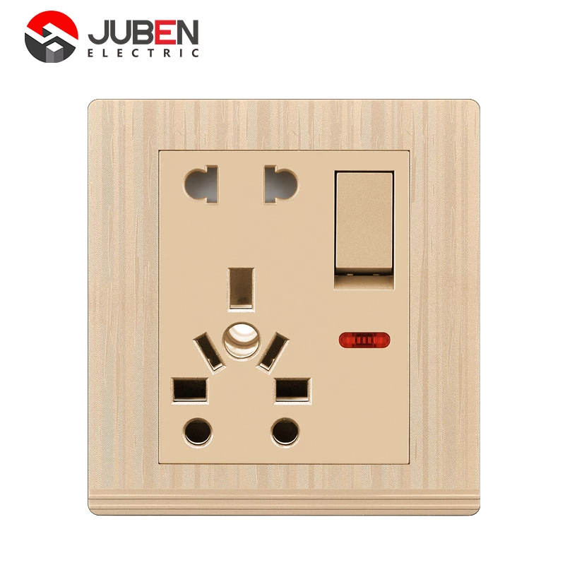 1 GANG UNIVERSAL SOCKET WITH INDICATOR