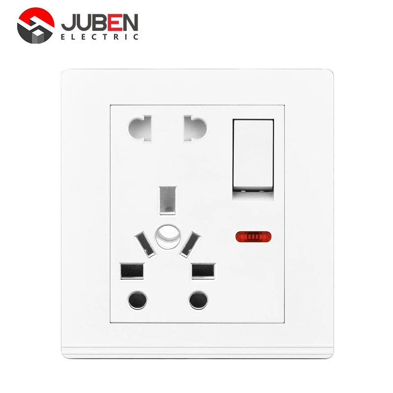 1 GANG UNIVERSAL SOCKET WITH INDICATOR