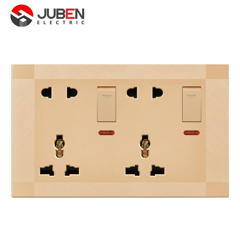 2 GANG DOUBLE 5 PIN SOCKET INDICATOR