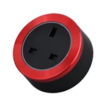 Aluminum Wall Track Socket Recessed Track EU Removable Modular Power Rail Plug System Desktop Power Socke