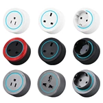 Aluminum Wall Track Socket Recessed Track EU Removable Modular Power Rail Plug System Desktop Power Socke