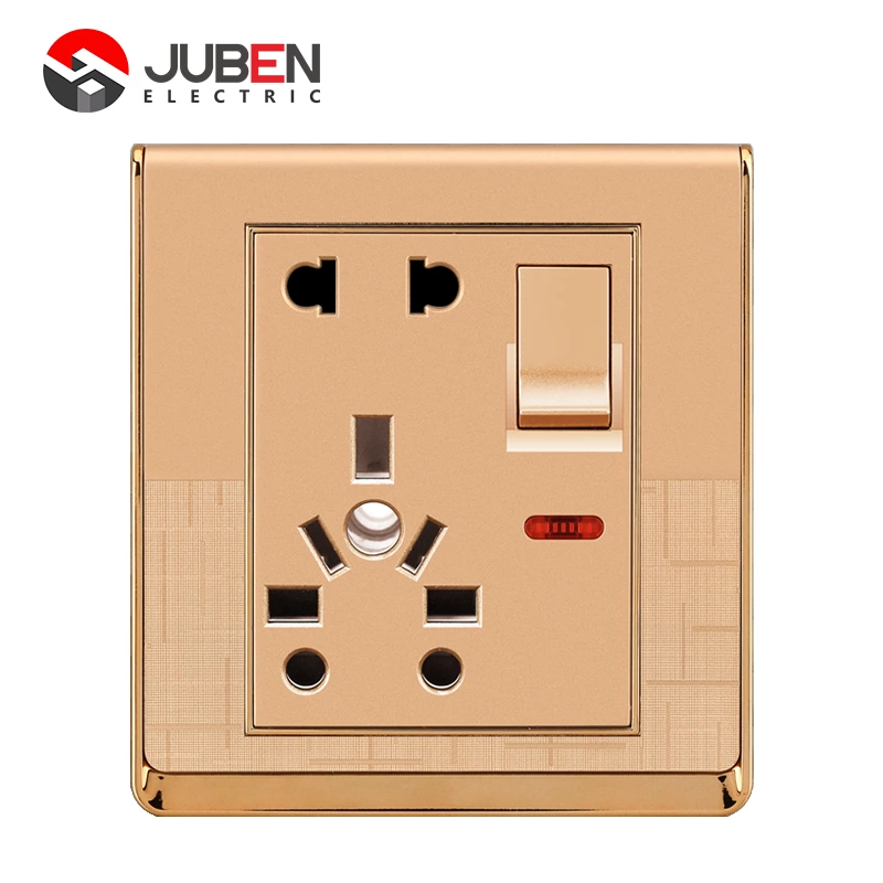 1 GANG UNIVERSAL SOCKET WITH INDICATOR