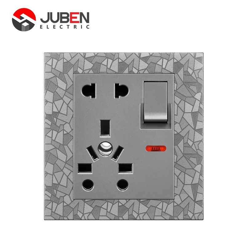 1 GANG UNIVERSAL SOCKET WITH INDICATOR