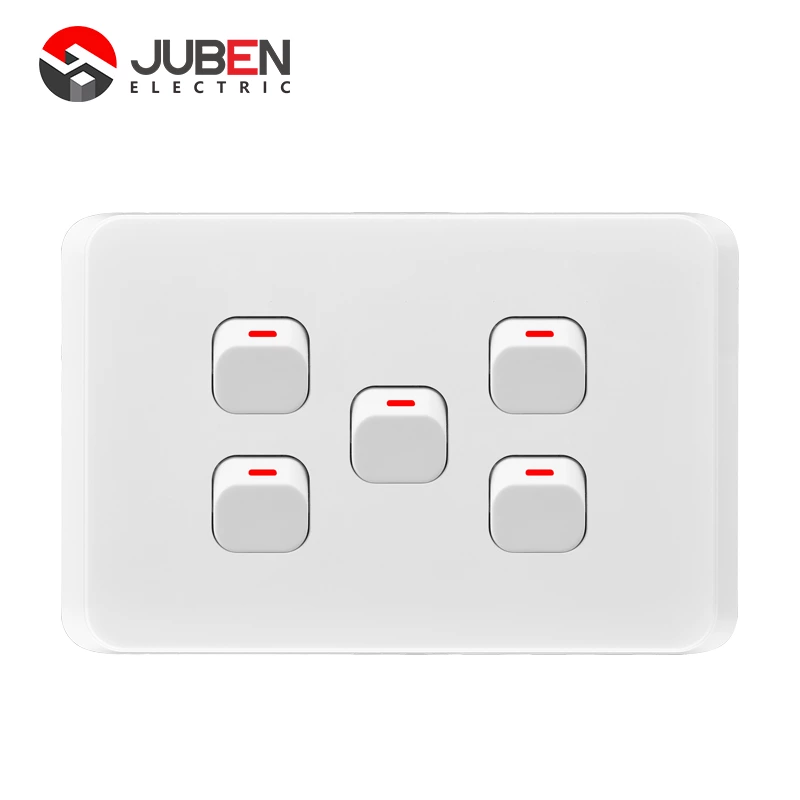 5 GANG 2 WAY SWITCH 10A