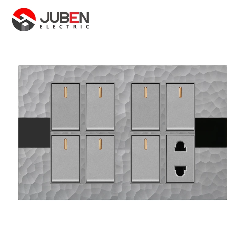 7 GANG 1 SOCKET