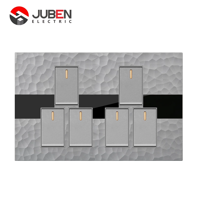 6 GANG 1 WAY SWITCH
